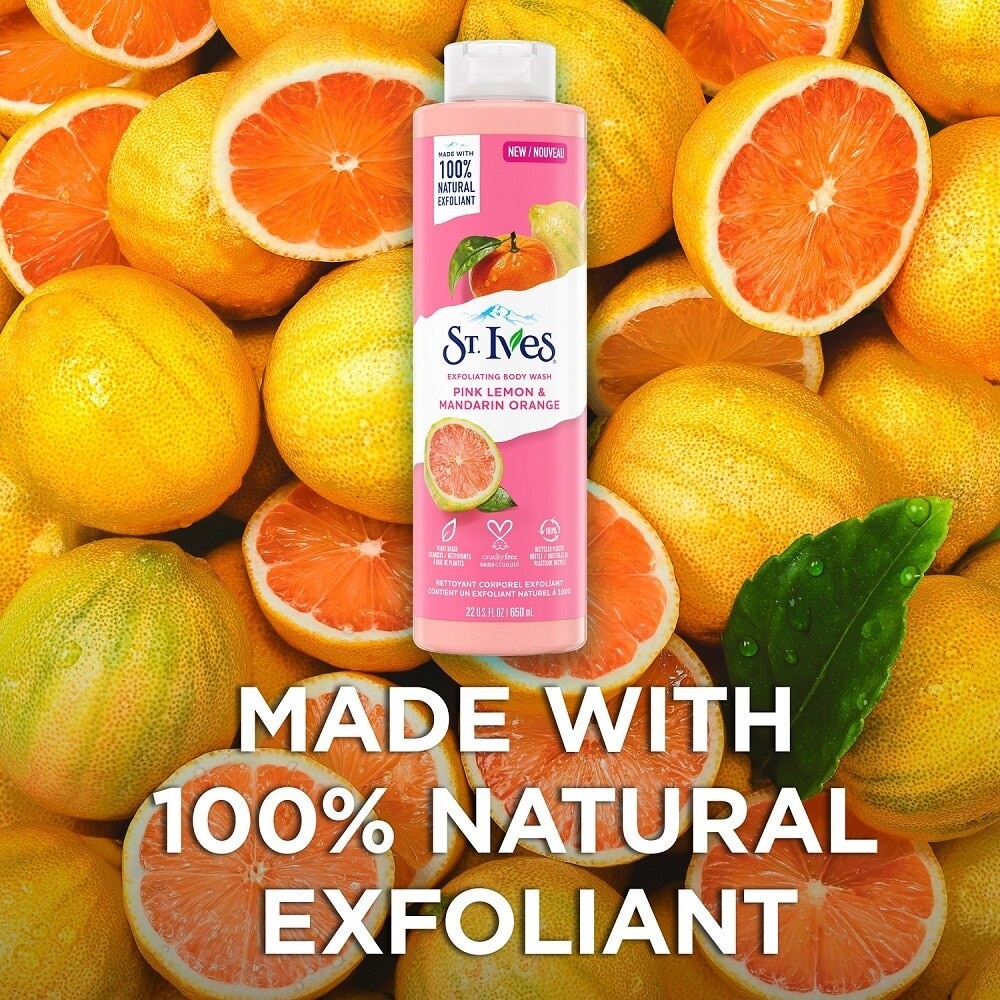 Exfoliating Body Wash Pink Lemon and Mandarin Orange 22OZ/ 650ml