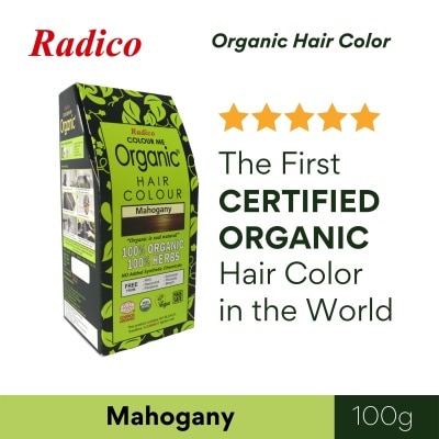 RADICO Colour Me Organic Hair Color - Mahogany 100G