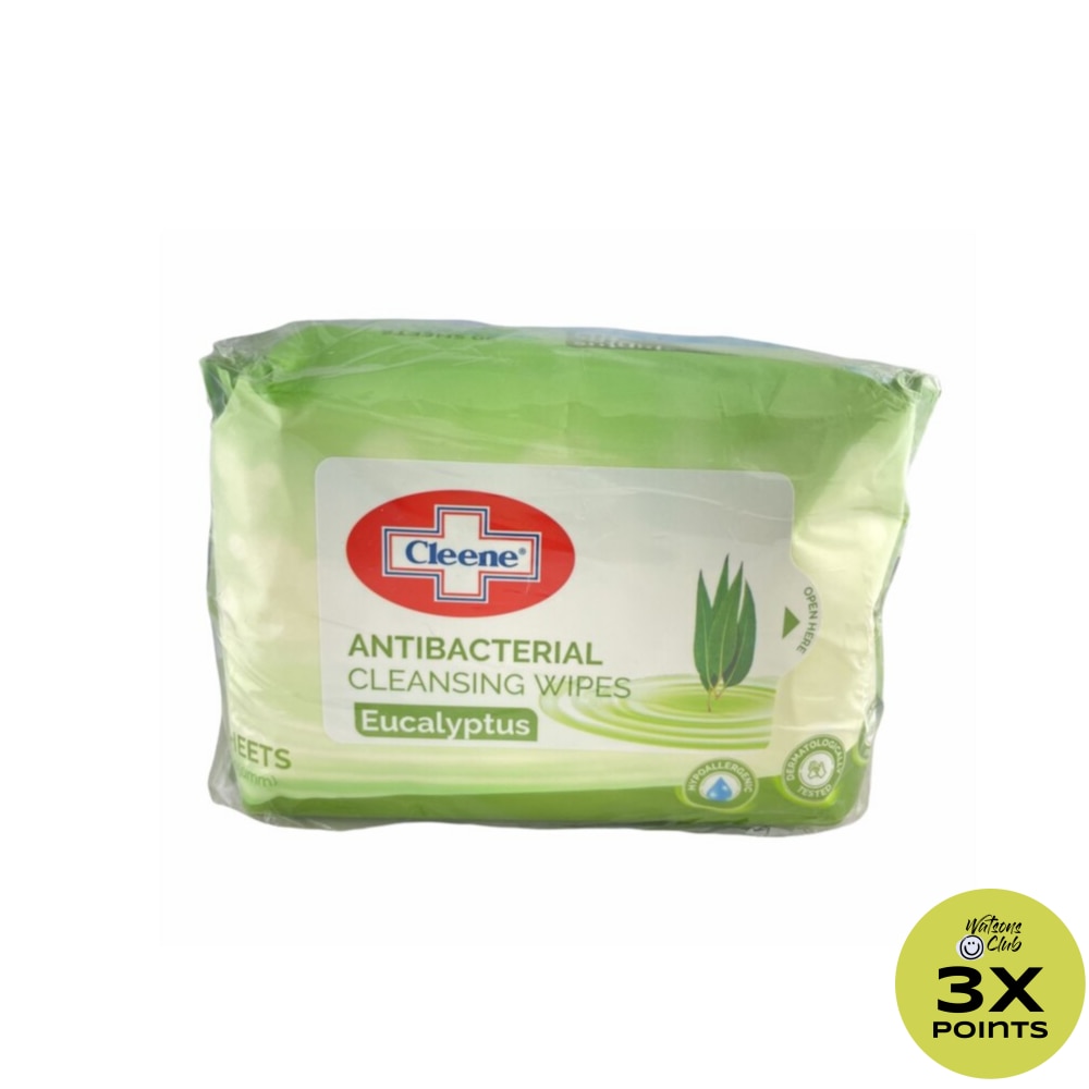 Antibacterial Cleansing Wipes Fresh 30s+ Eucalyptus 30s