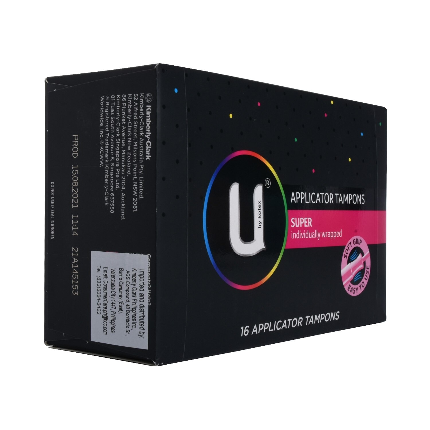 U Applicator Tampons Super 16s