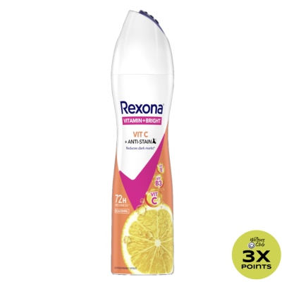 REXONA REXONA Vitamin+Bright Deodorant Spray Vit C+Anti-Stain 135ml