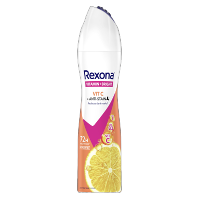 REXONA REXONA Vitamin+Bright Deodorant Spray Vit C+Anti-Stain 135ml