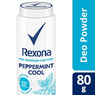 REXONA 3-In-1 Deo Powder Peppermint Cool 80g