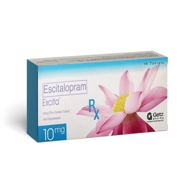 EXCITA Escitalopram 10mg 1 Film-coated Tablet [PRESCRIPTION REQUIRED]