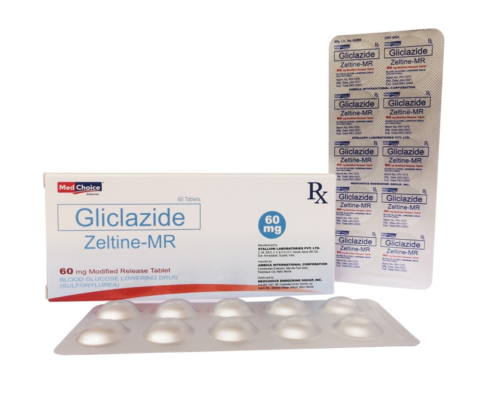 Gliclazide 60mg MR 1 Tablet [Prescription Required]