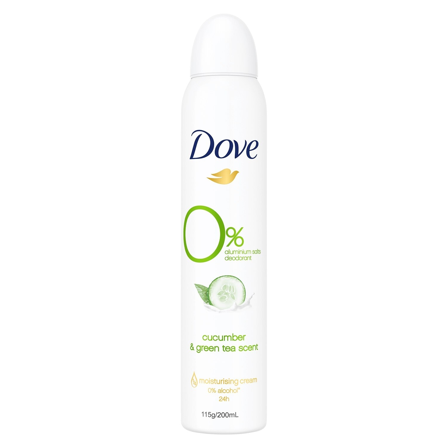 Dove Women Aluminum Free Deodorant Spray Cucumber & Green Tea 200ml