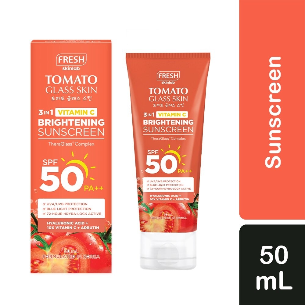 Fresh Skinlab Tomato Glass Skin Serum Sunscreen 50 mL