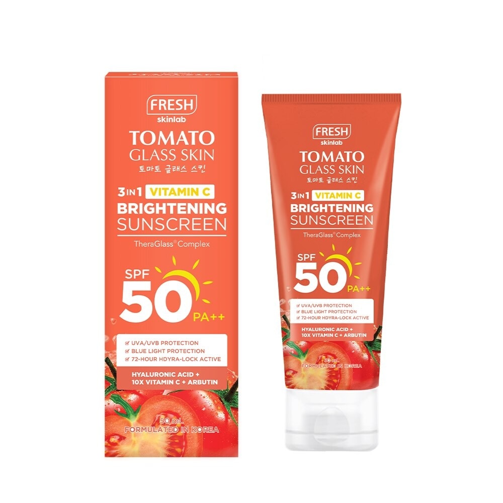 Fresh Skinlab Tomato Glass Skin Serum Sunscreen 50 mL