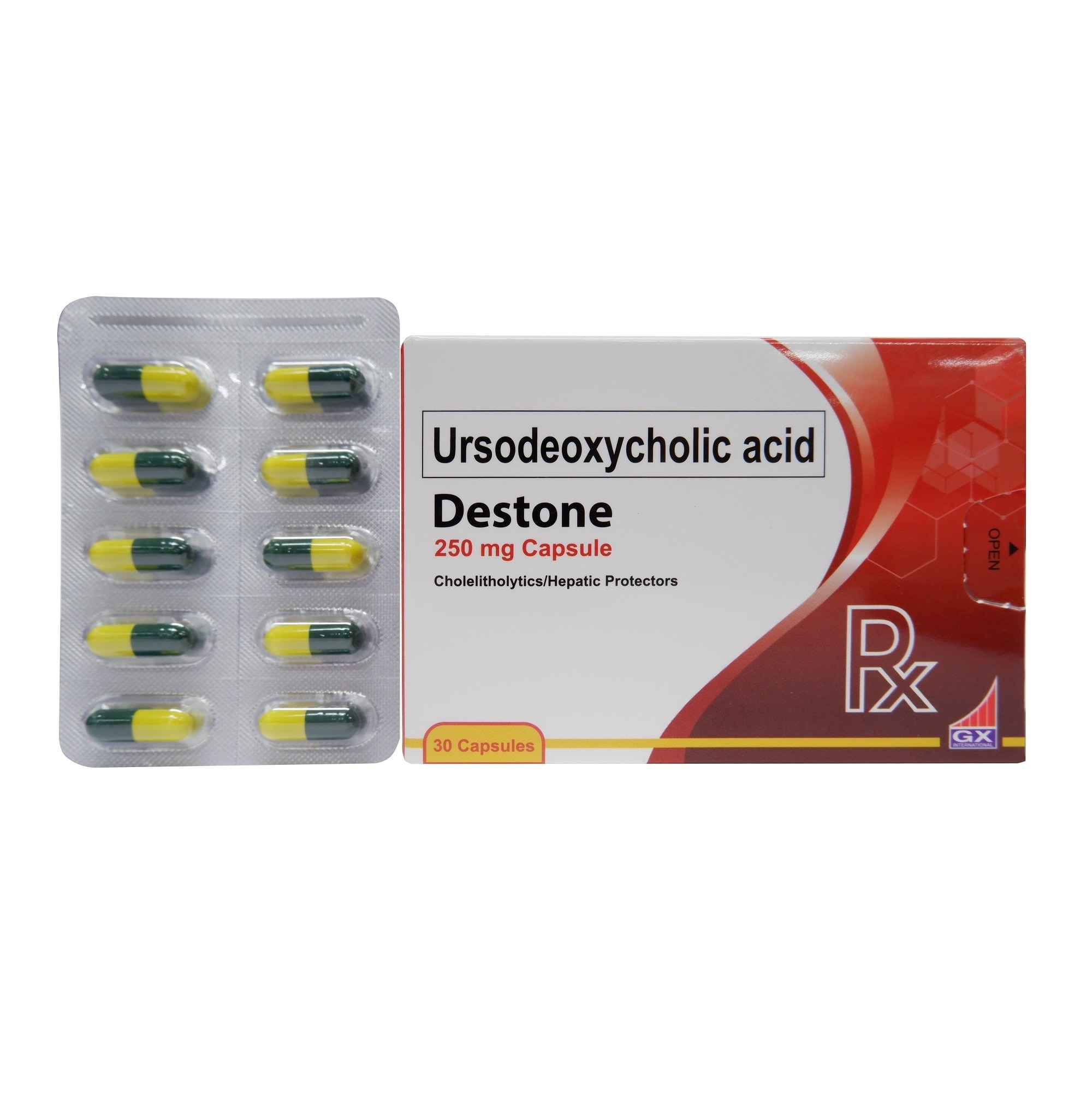 Ursodeoxycholic Acid 250mg 1 Capsule [PRESCRIPTION REQUIRED]