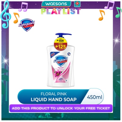 SAFEGUARD SAFEGUARD Liquid Hand Soap Pink Aloe 450ml