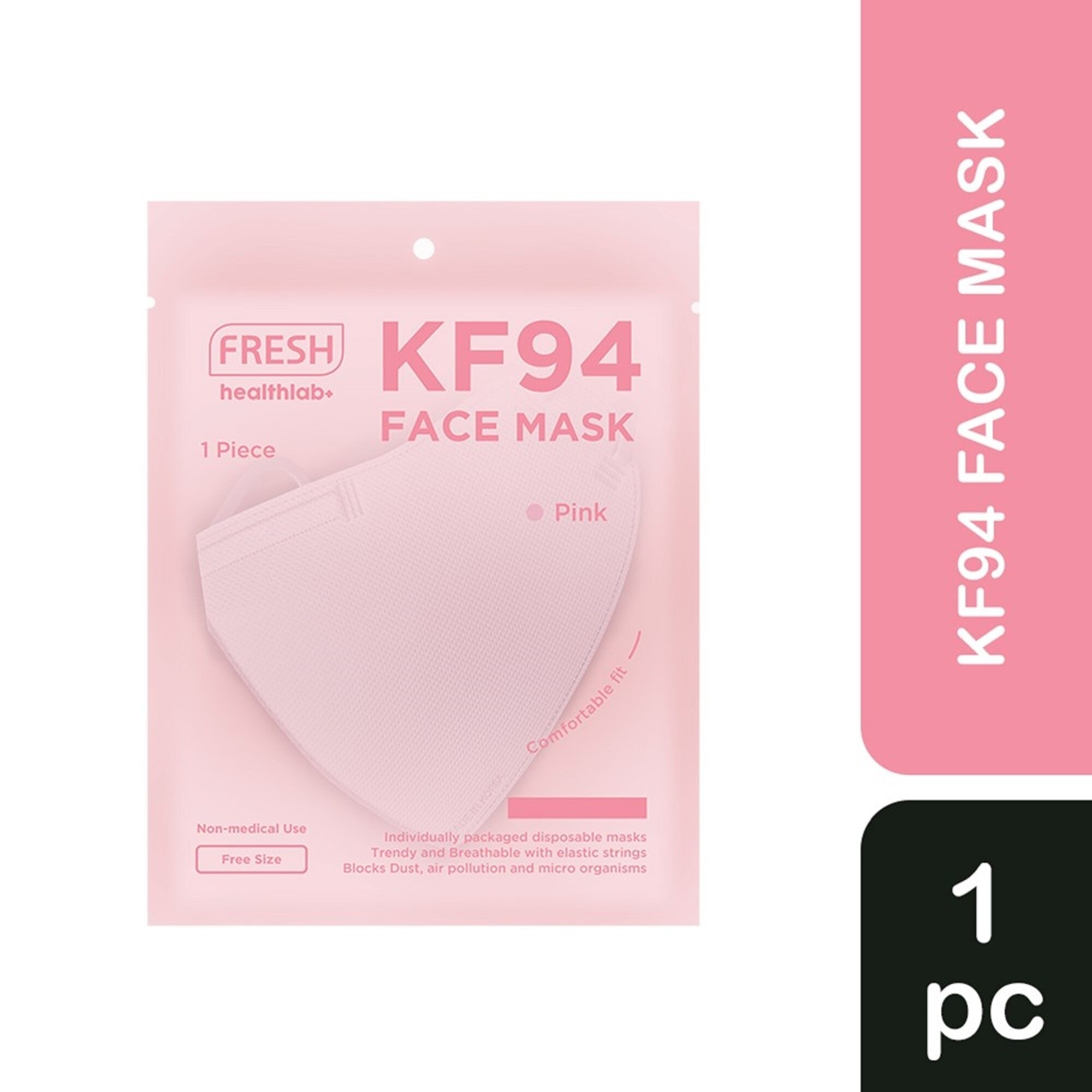 Healthlab+ KF94 Face Mask Pink