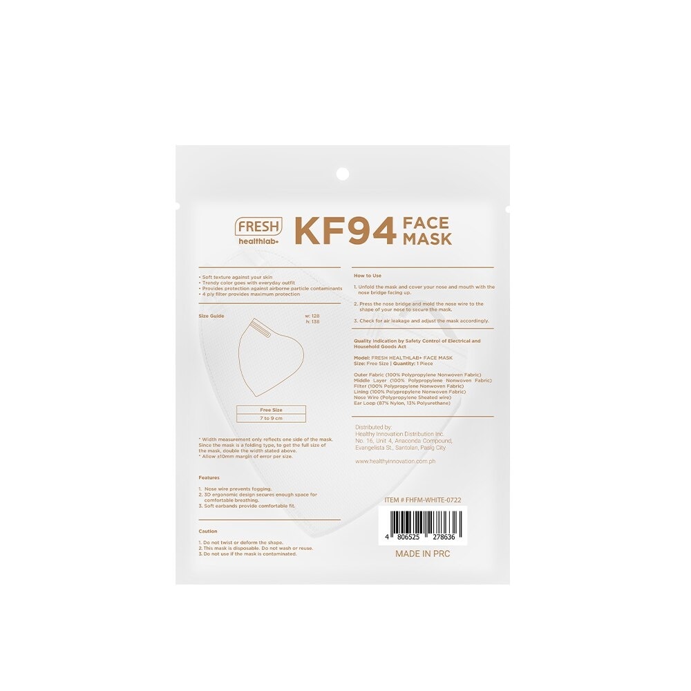 Healthlab+ KF94 Face Mask Purple