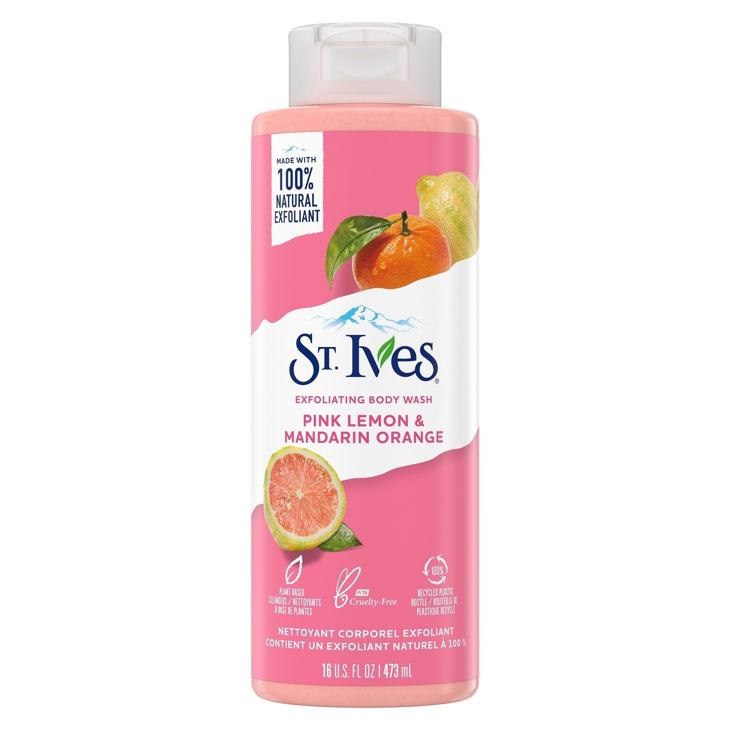 Exfoliating Body Wash Pink Lemon and Mandarin Orange 16OZ