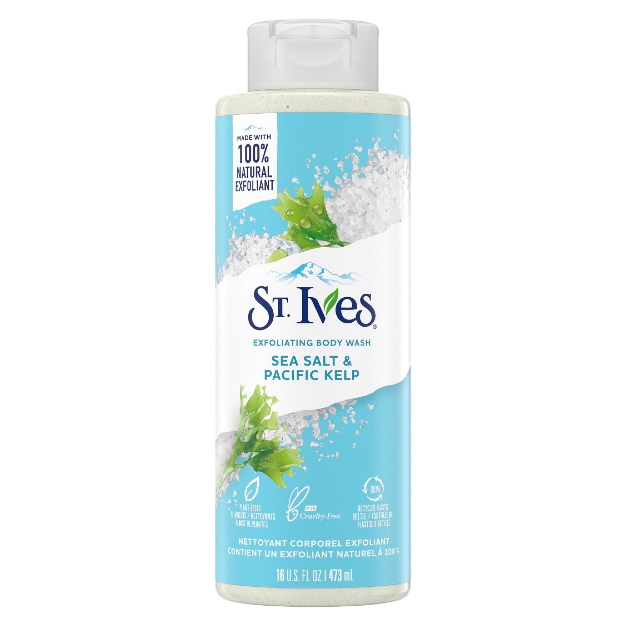 St. Ives Exfoliating Body Wash Sea Salt & Pacific Kelp 16OZ