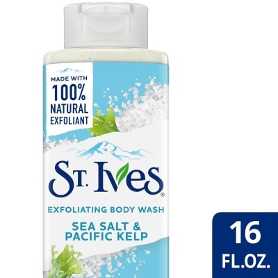 ST IVES St. Ives Exfoliating Body Wash Sea Salt & Pacific Kelp 16OZ