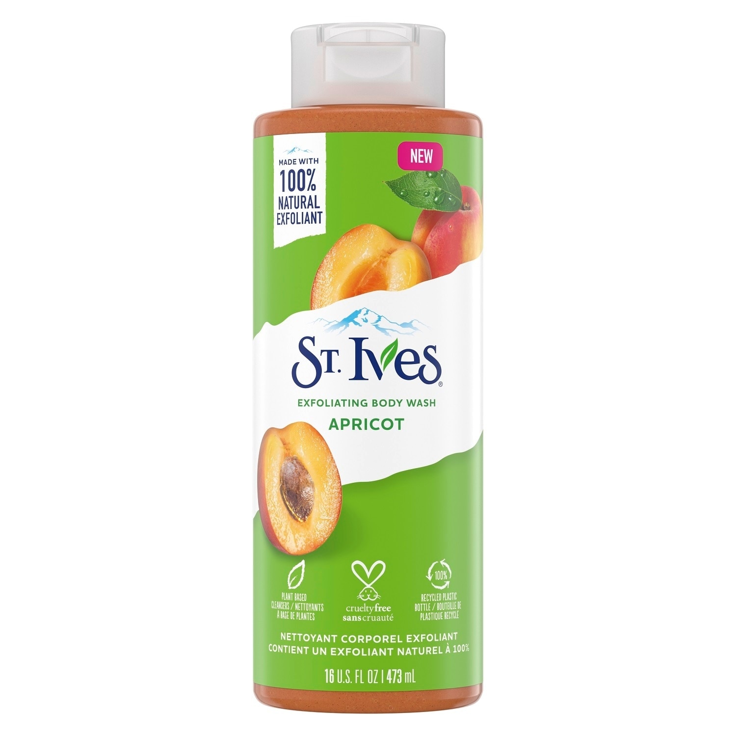 St. Ives Exfoliating Body Wash Apricot 16OZ