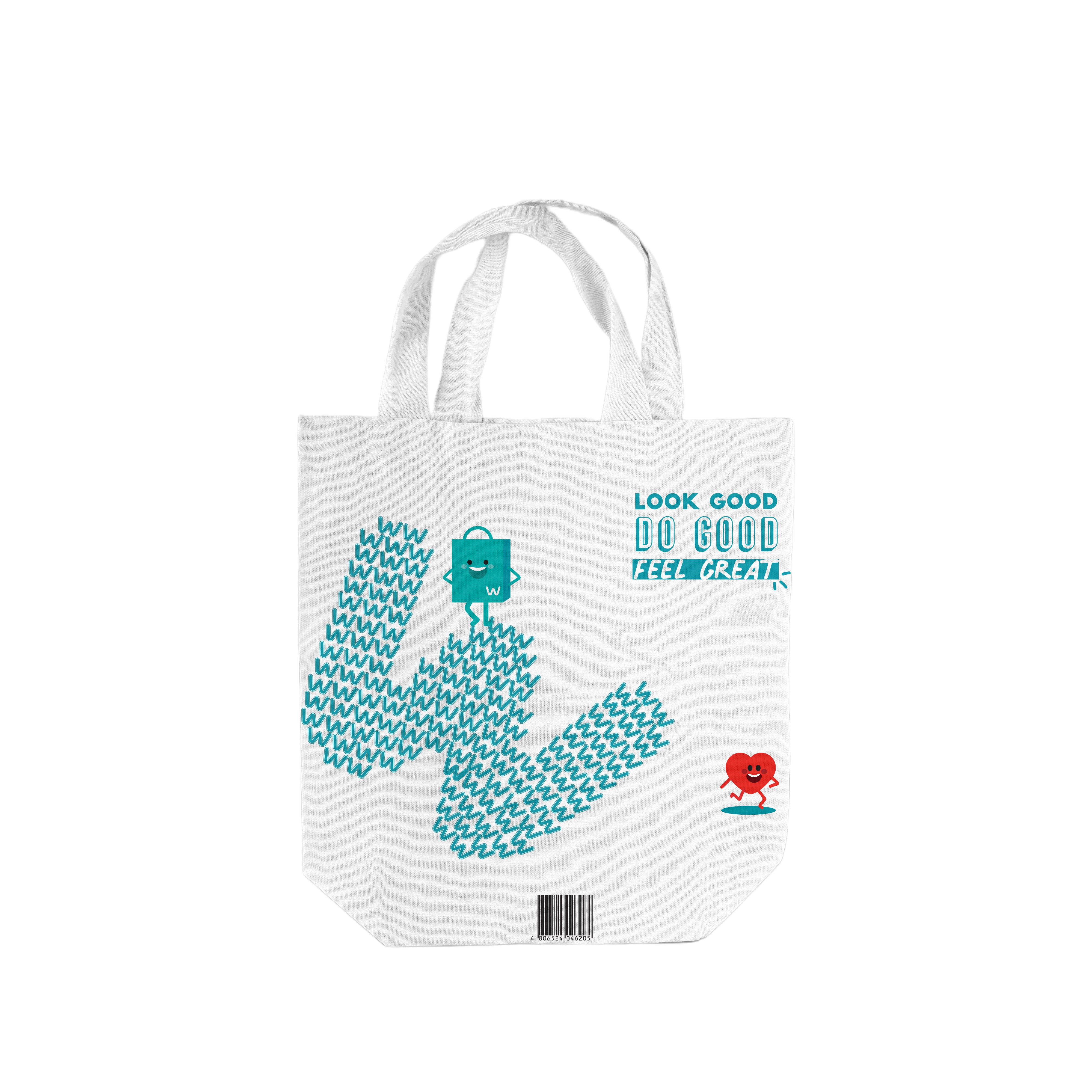 Eco Bag Small Teal