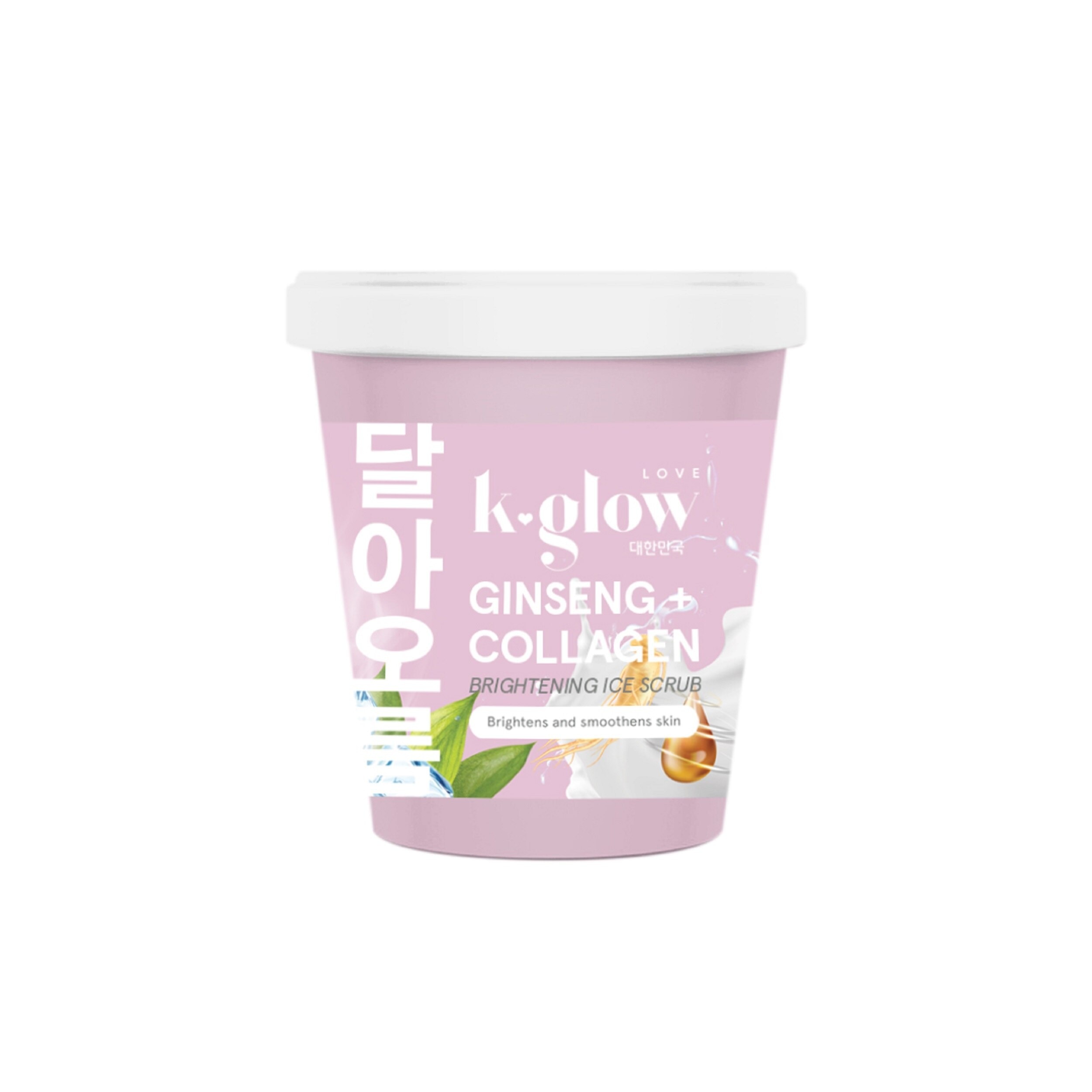 Ginseng + Collagen Brightening Ice Scrub 200ml