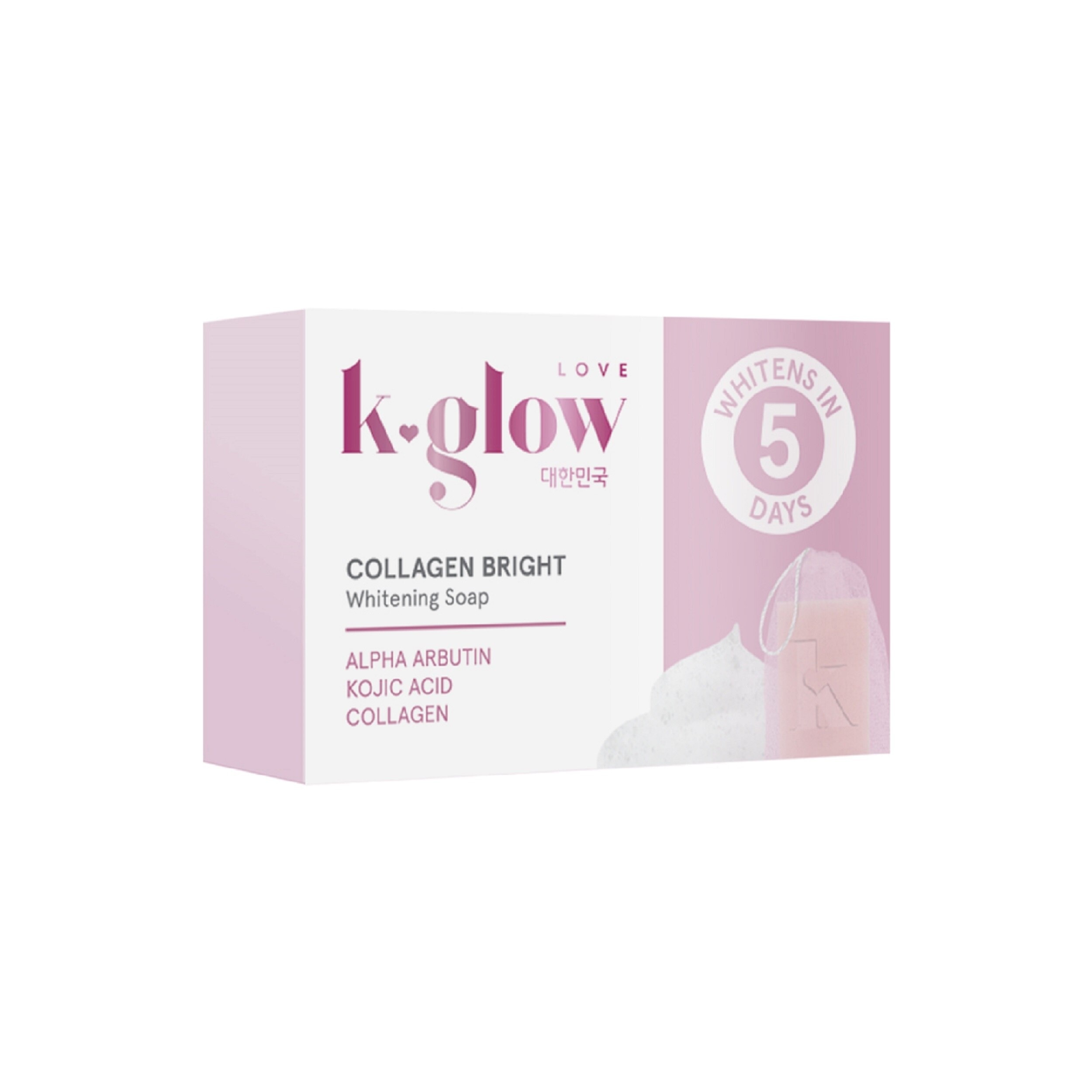 Collagen Bright Whitening Soap 90g