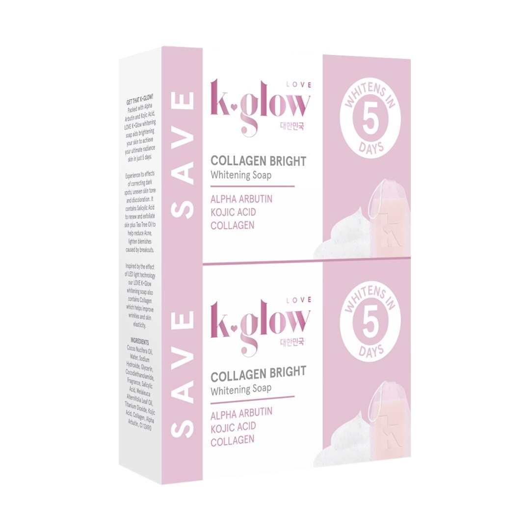 Collagen Bright Whitening Soap (2x60g)