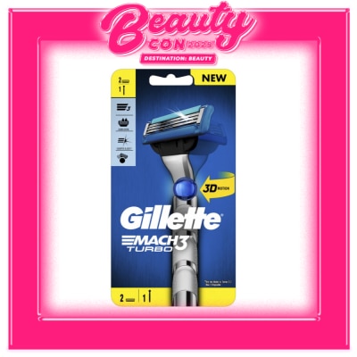 GILLETTE Mach3 Turbo 3D Motion Razor 1s