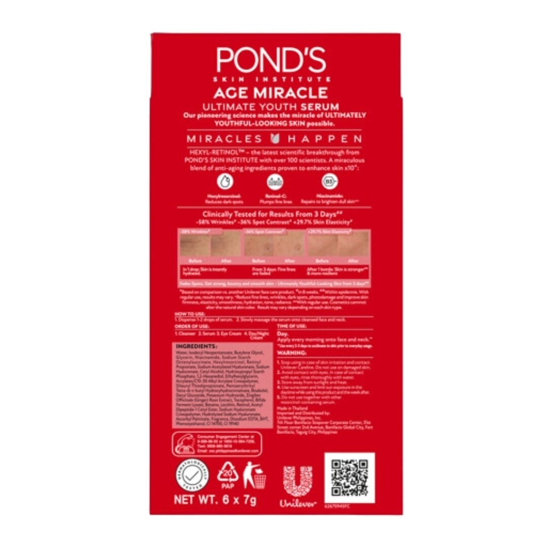 PONDS Age Miracle Ultimate Youth  Day Serum 7g