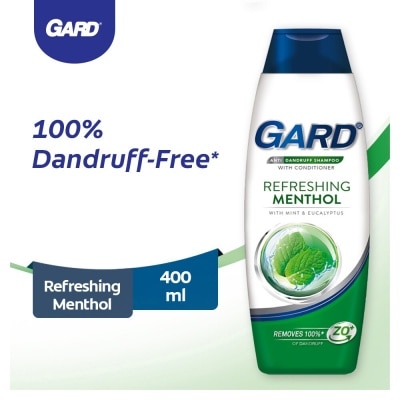 GARD GARD SHMP ANTIDNDRUFF RFRSHNG MNTHL400ML