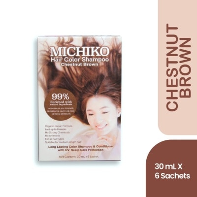 MICHIKO MICHIKO Hair Color Chestnut Brown 30ml