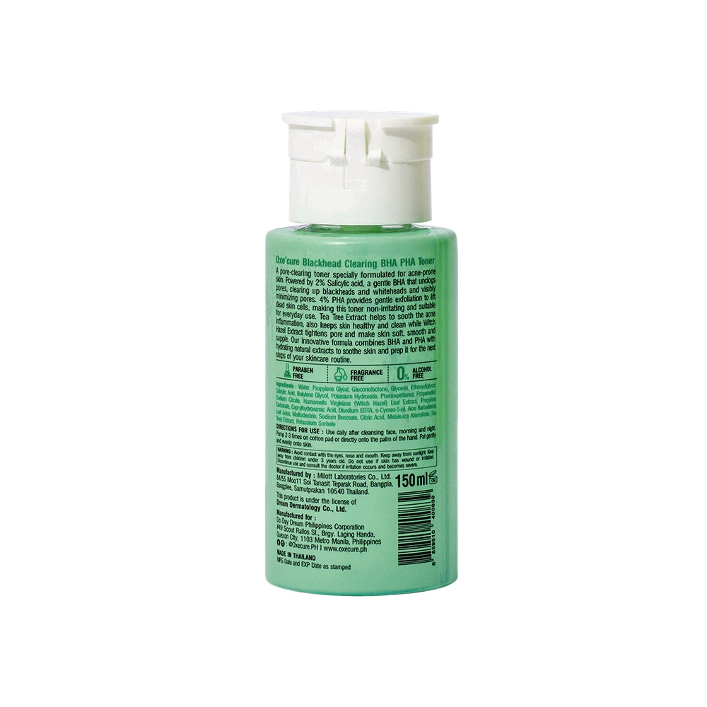 Blackhead Clearing BHA PHA Toner 150ml