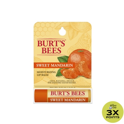 BURTS BEES Moisturizing Lip Balm Sweet Mandarin Blister 4.25g