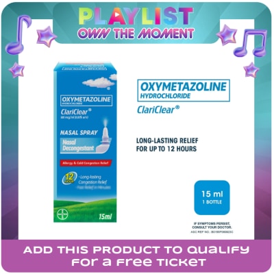 CLARICLEAR - ClariClear Nasal Spray 15ml