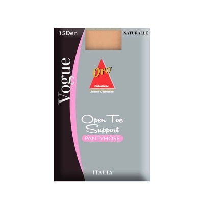 ORO INTIMO ORO INTIMO Open Toe Support Pantyhose