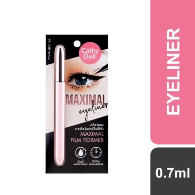 CATHY DOLL Maximal Eyeliner Deep Black 0.7ml