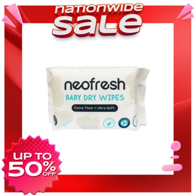 NEOFRESH Baby Dry Wipes 40s