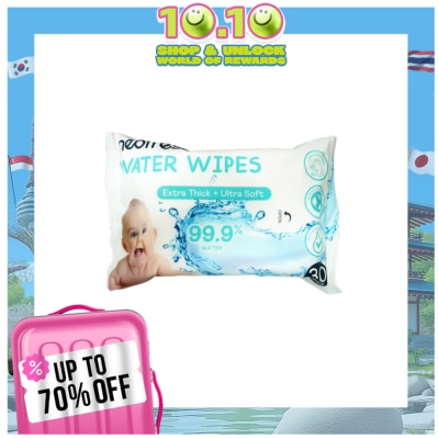 NEOFRESH Water Wipes Unscented 30s