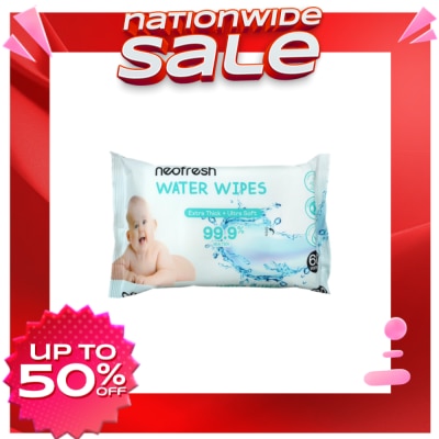 NEOFRESH Water Wipes Unscented 60s