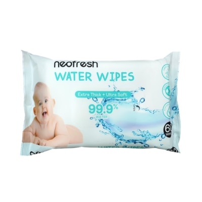 NEOFRESH Water Wipes Unscented 60s