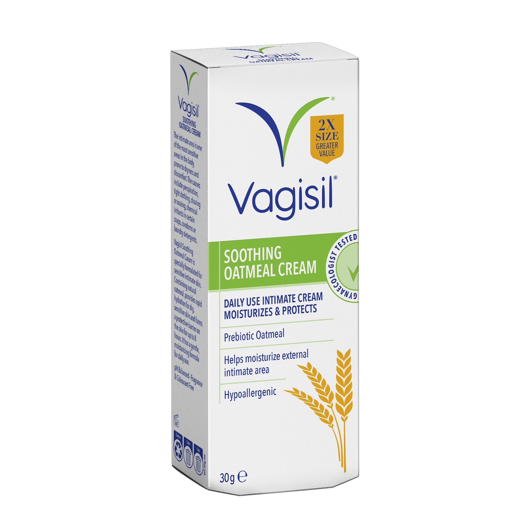 VAGISIL Soothing Oatmeal Cream 30g