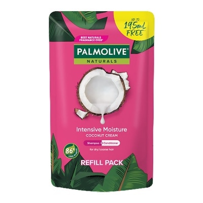 PALMOLIVE Naturals Intensive Moisture Shampoo Coconut Cream Refill Pack 600mL