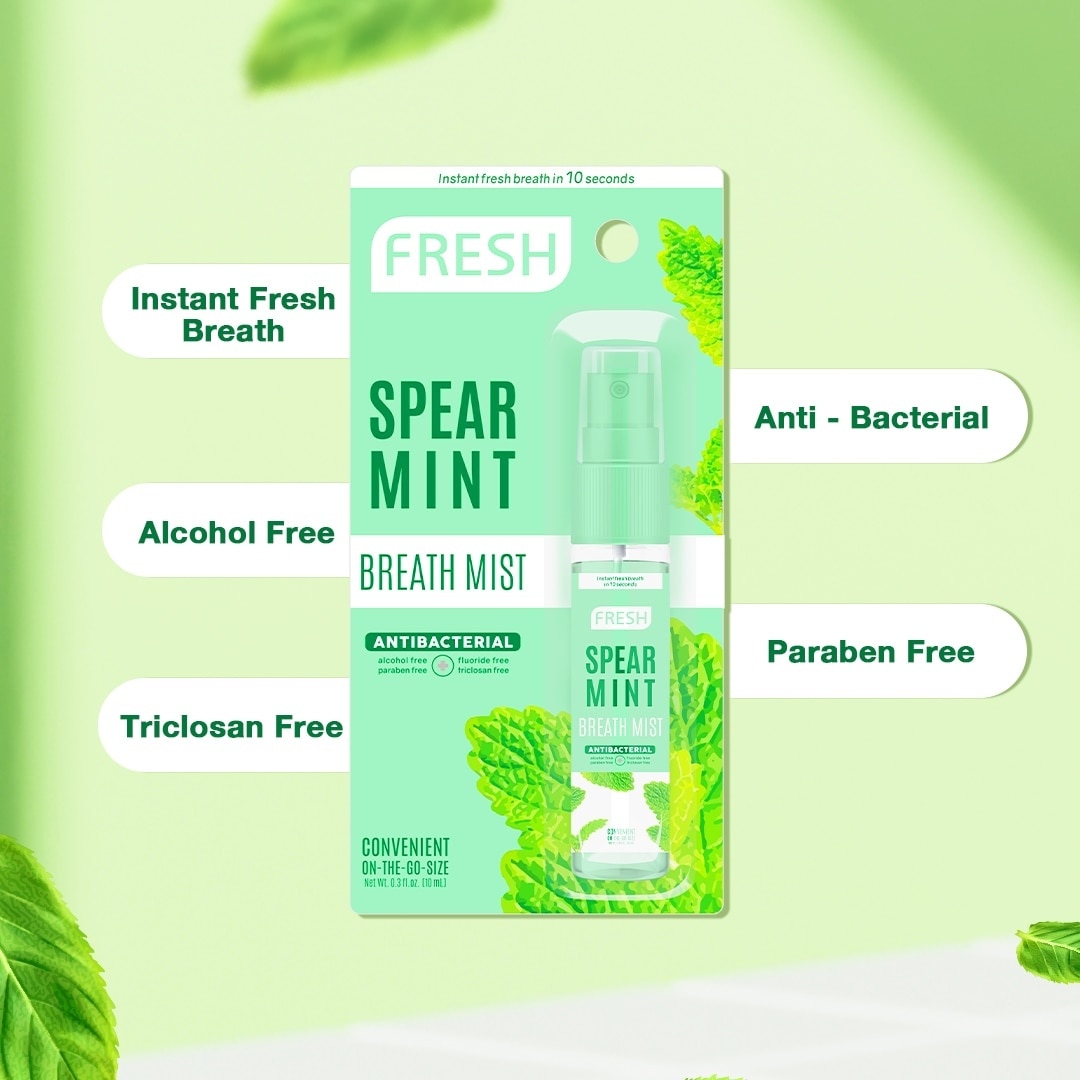 FRESH Spearmint Breath Mist 10ml