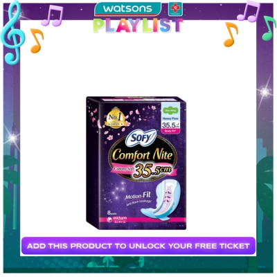 SOFY SOFY Comfort Nite Slim Wing 35.5 cm - 8 pads