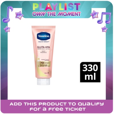 VASELINE - VASELINE Gluta-Hya Serum Burst Lotion Dewy Radiance 330ml