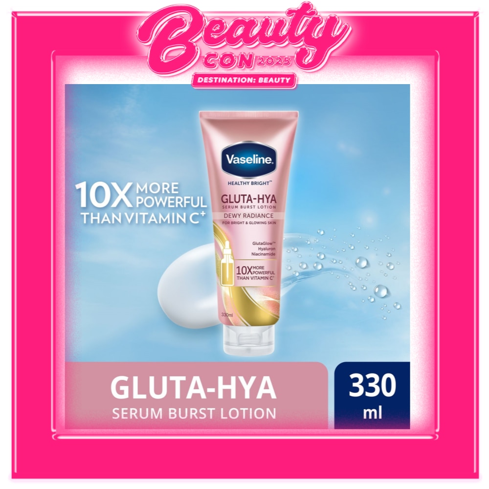 Healthy Bright Gluta-Hya Serum Burst Lotion Dewy Radiance 330ml