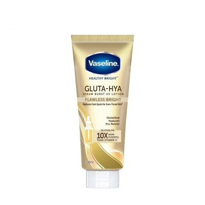 VASELINE Healthy Bright Gluta-Hya Serum Burst UV Lotion Flawless Glow 330ml