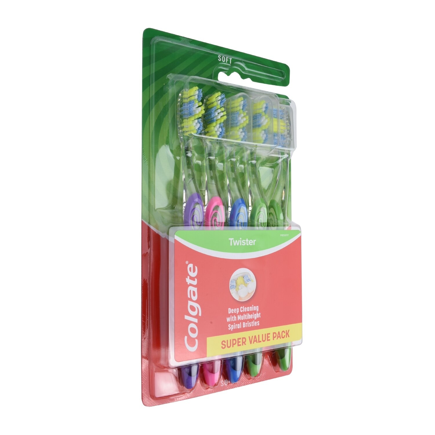 Twister Toothbrush 3+2s Super Value Pack