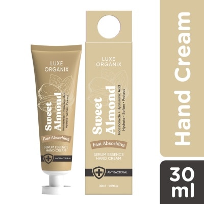 LUXE ORGANIX Sweet Almond Serum Essence Hand Cream 30ml