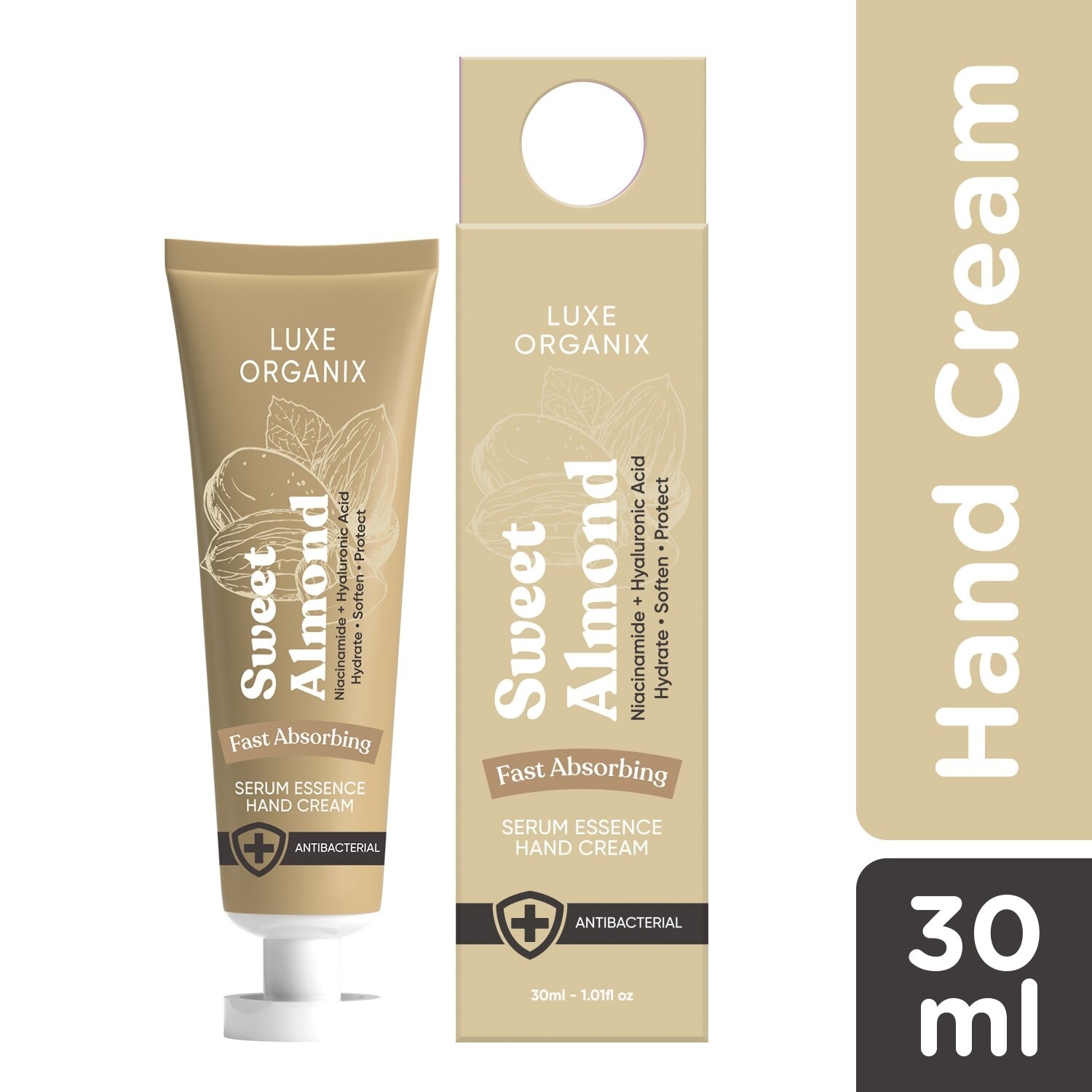 Sweet Almond Serum Essence Hand Cream 30ml