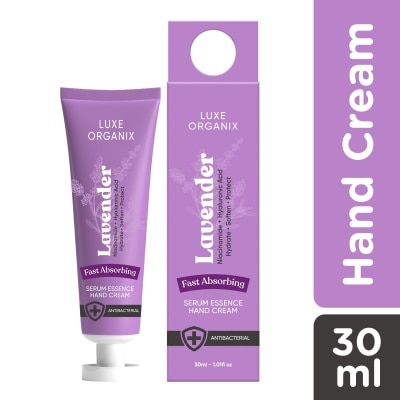 LUXE ORGANIX Lavender Serum Essence Hand Cream 30ml