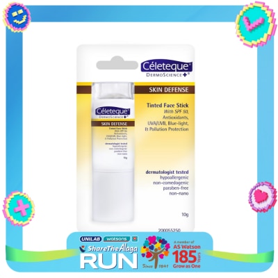CELETEQUE CELETEQUE Skin Defense Tinted Face Stick SPF 50 10g