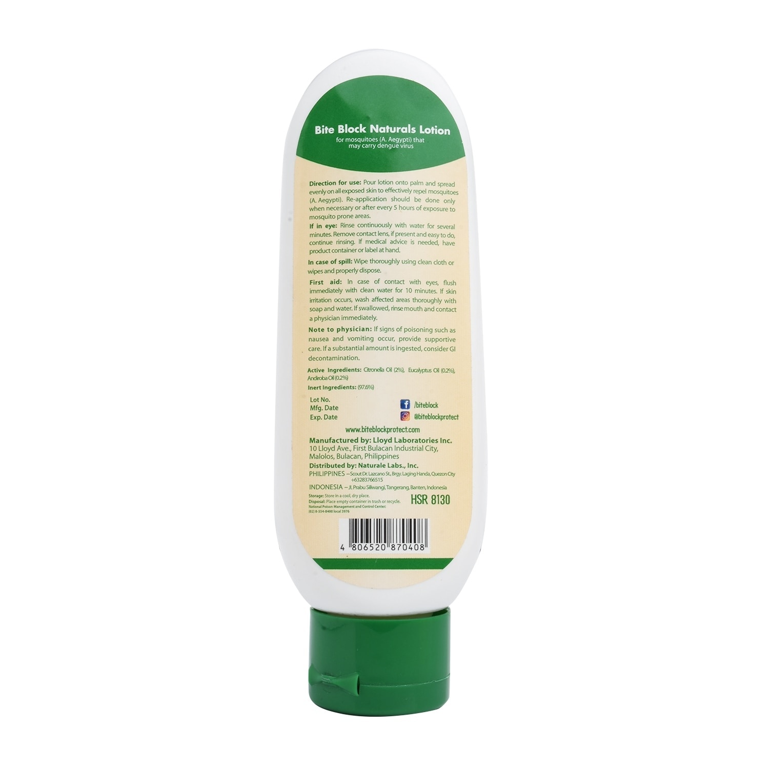 Naturals Citronella Lotion 100ml